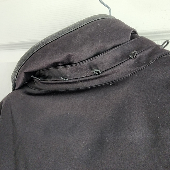 Wilfred Black Ski & Snow Jacket With Leather Trim M - Picture 12 of 12